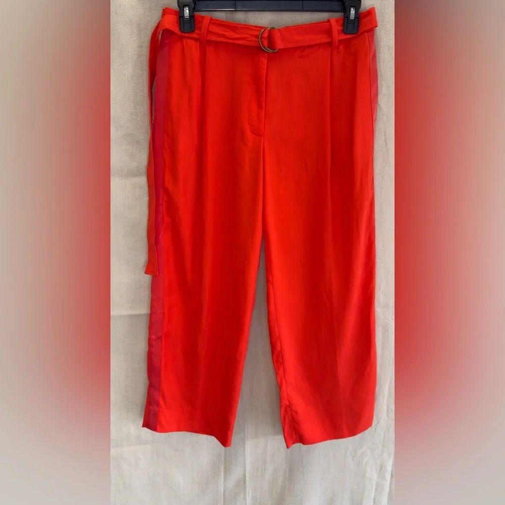 J.‎ Crew Vibrant bright orange/ red Trousers Sz 6